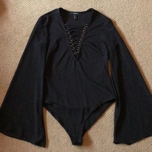 Forever 21 Black Bodysuit
